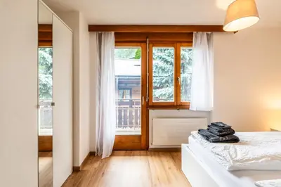 Ein Bett oder Betten in einem Zimmer der Unterkunft Mountain Home with stunning view - by Inspiring Places Zermatt
