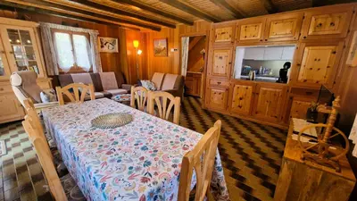 Grundriss der Unterkunft Chalet Lu Verzache 5 personnes