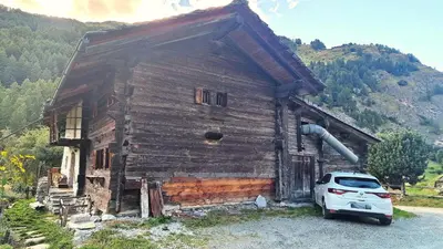 Naturlandschaft in der Nähe des Chalets