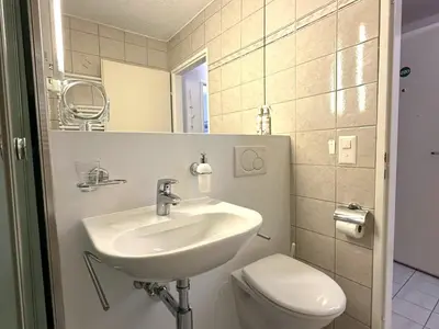 Ein Badezimmer in der Unterkunft Fortuna 220