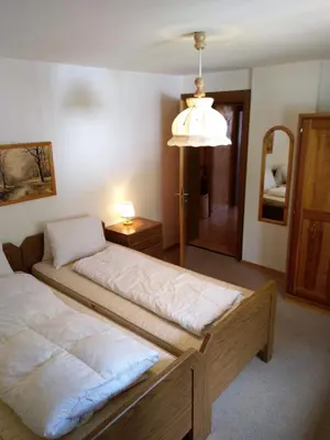 Ein Bett oder Betten in einem Zimmer der Unterkunft Gassenboden 31