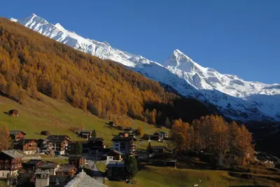 Naturlandschaft in der Nähe der Ferienwohnung