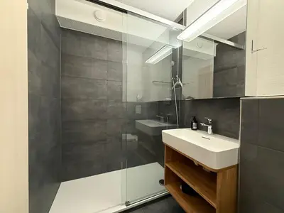 Ein Badezimmer in der Unterkunft Sandrina 101
