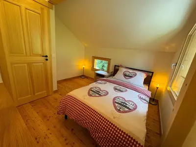 Ein Bett oder Betten in einem Zimmer der Unterkunft Wonderful Apartment with Lake View