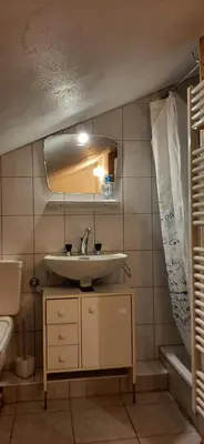 Ein Badezimmer in der Unterkunft Studio Vissoie