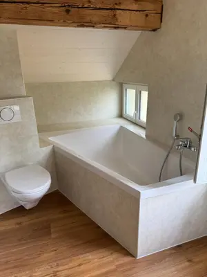 Ein Badezimmer in der Unterkunft Harderview