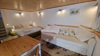 Ein Bett oder Betten in einem Zimmer der Unterkunft Studio Berthe 11 -2 personnes -Les Hauderes
