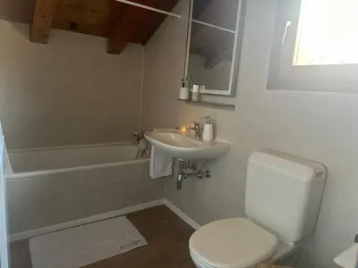 Ein Badezimmer in der Unterkunft Chalet Mont Soleil