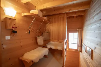 Ein Badezimmer in der Unterkunft Chalet Dax