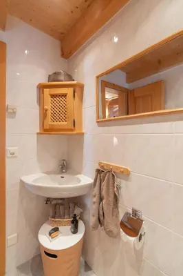 Ein Badezimmer in der Unterkunft Chalet Dax