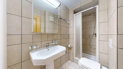 Ein Badezimmer in der Unterkunft Plein Ciel VA 032 - MOUNTAIN apartment 6 pers