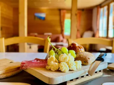 Essen im Chalet oder in der Nähe