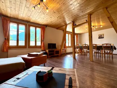 TV/Unterhaltungsangebot in der Unterkunft Chalet Im Bätzenboden