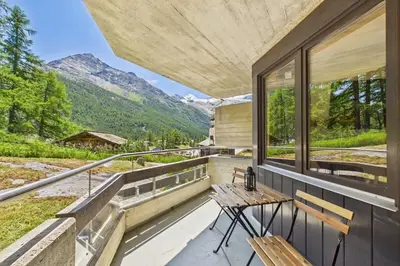 Grundriss der Unterkunft Easystay Modernes Budget-Zimmer im Zentrum von Saas-Fee
