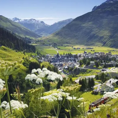 Naturlandschaft in der Nähe des Hotels