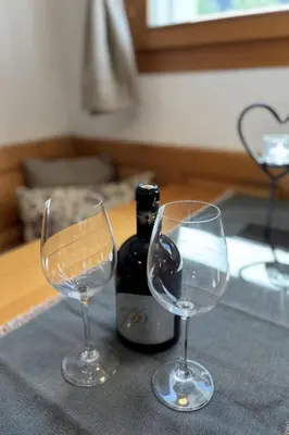 Getränke in der Unterkunft Apartment Thermik 3 1- OG Süd by Interhome