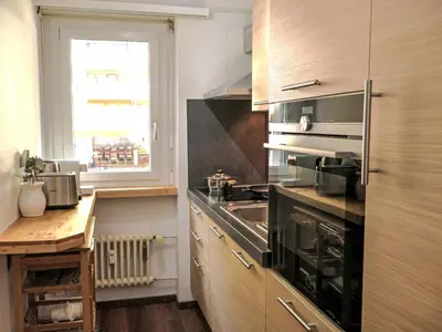 Küche/Küchenzeile in der Unterkunft Apartment Viktoria A-3 by Interhome