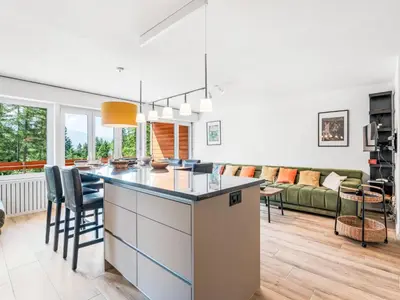 Ein Sitzbereich in der Unterkunft Apartment Reseda 3-23 by Interhome