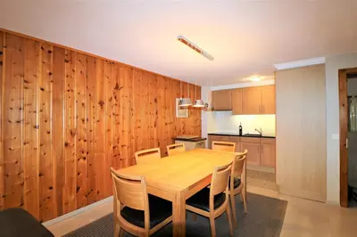 Küche/Küchenzeile in der Unterkunft Appartement Veisivis 74 - Tout confort avec piscine