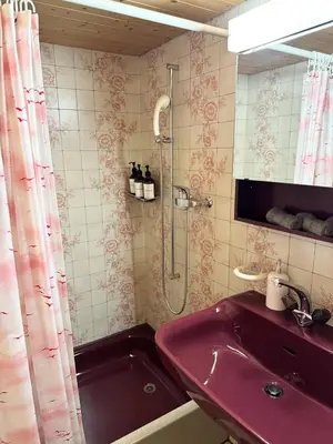 Ein Badezimmer in der Unterkunft Chalet Idylle - mountain view & next to Interlaken