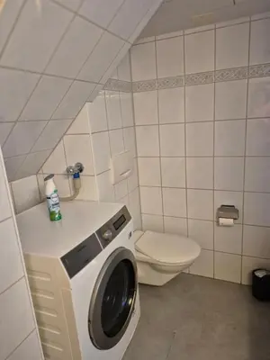 Ein Badezimmer in der Unterkunft Chez Berni