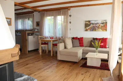 Küche/Küchenzeile in der Unterkunft Chalet Gerbera 1