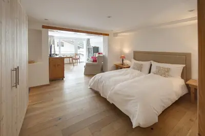 Ein Bett oder Betten in einem Zimmer der Unterkunft Apartments Styria