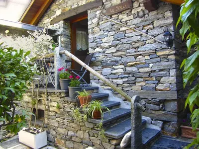 Ein Garten an der Unterkunft Studio La Stalla