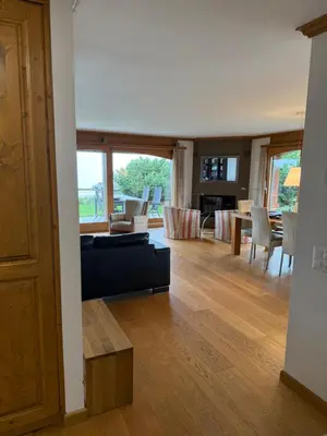 TV/Unterhaltungsangebot in der Unterkunft Crans-Montana Chalet