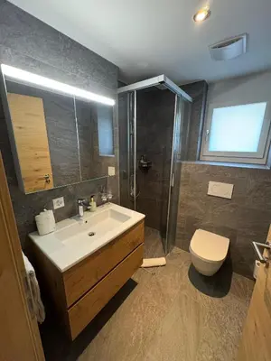 Ein Badezimmer in der Unterkunft White Flake