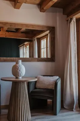Ein Bett oder Betten in einem Zimmer der Unterkunft Hidden Retreats Grand Lookout Boutique Chalet