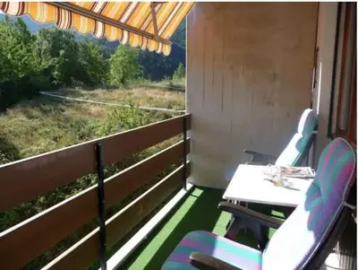 Ein Garten an der Unterkunft Apartment Haus Nesthorn - 2 Gäste
