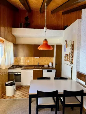 Küche/Küchenzeile in der Unterkunft Diablerets D 048 - MOUNTAIN apartment 4 pers