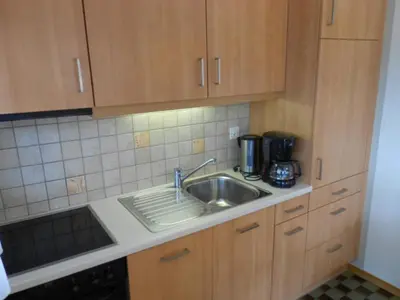 Küche/Küchenzeile in der Unterkunft Combyre C 024 -COMFORTABLE apartment 4 pers