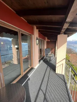 Ein Balkon oder eine Terrasse in der Unterkunft Casa Malpensata - Objekt 6363