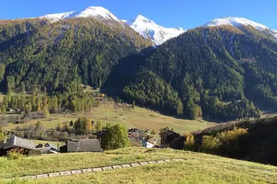 Naturlandschaft in der Nähe der Ferienwohnung
