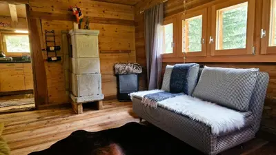 Küche/Küchenzeile in der Unterkunft Mayen Praz dau Lauc Charme et nature 4 personnes