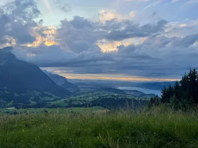 Naturlandschaft in der Nähe der Ferienwohnung