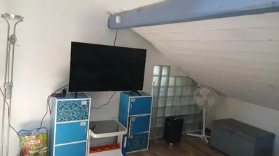 TV/Unterhaltungsangebot in der Unterkunft Lac de la breche