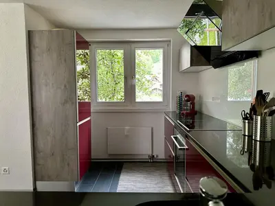 Küche/Küchenzeile in der Unterkunft Apartment Alouette by Interhome