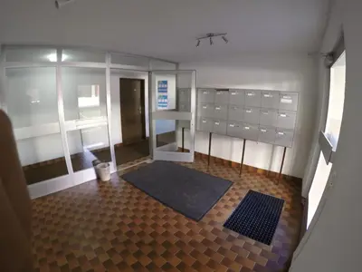 Ein Bett oder Betten in einem Zimmer der Unterkunft Studio apartment with magnificent view