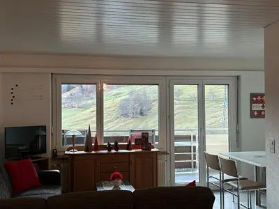 TV/Unterhaltungsangebot in der Unterkunft Studio apartment with magnificent view