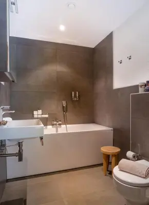 Ein Badezimmer in der Unterkunft Swiss Family Chalet