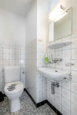 Ein Badezimmer in der Unterkunft Casa Olympia