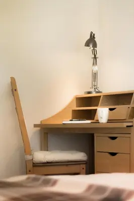 Ein Bett oder Betten in einem Zimmer der Unterkunft Holzgasse Apartment