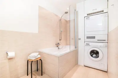 Ein Badezimmer in der Unterkunft Apartment Marmotta