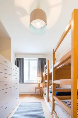 Ein Bett oder Betten in einem Zimmer der Unterkunft Oberalp Apartment