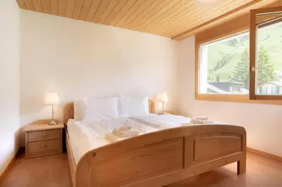 Ein Bett oder Betten in einem Zimmer der Unterkunft Annika Apartment