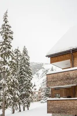Alpine Chic Apartment im Winter