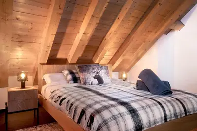 Ein Bett oder Betten in einem Zimmer der Unterkunft Casa Zopa